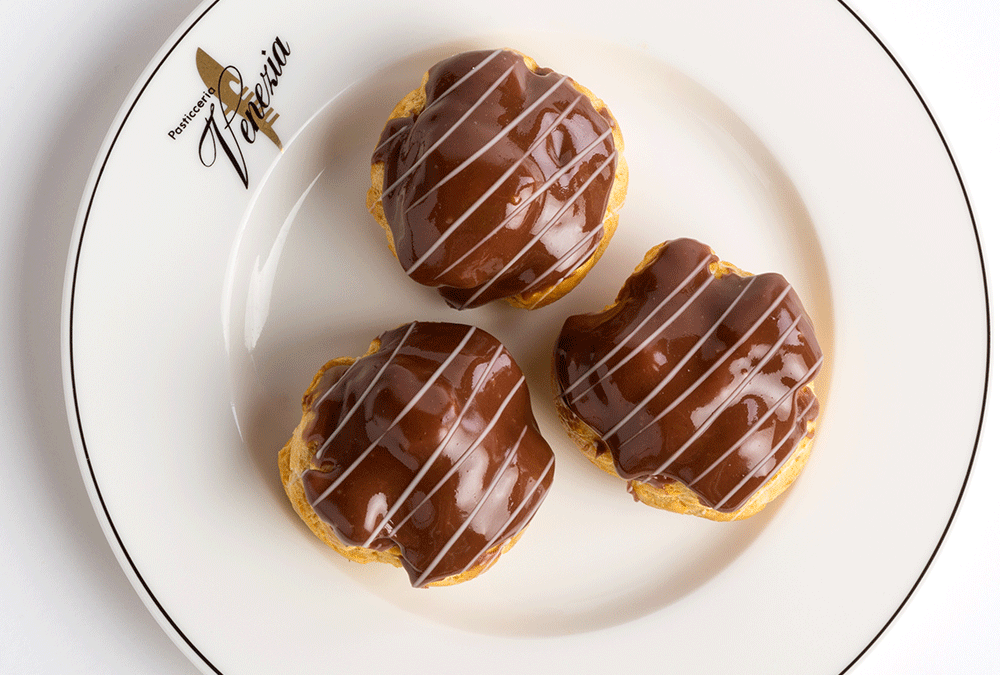 Bigné al cioccolato