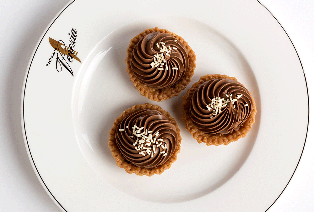 Cestino al cioccolato